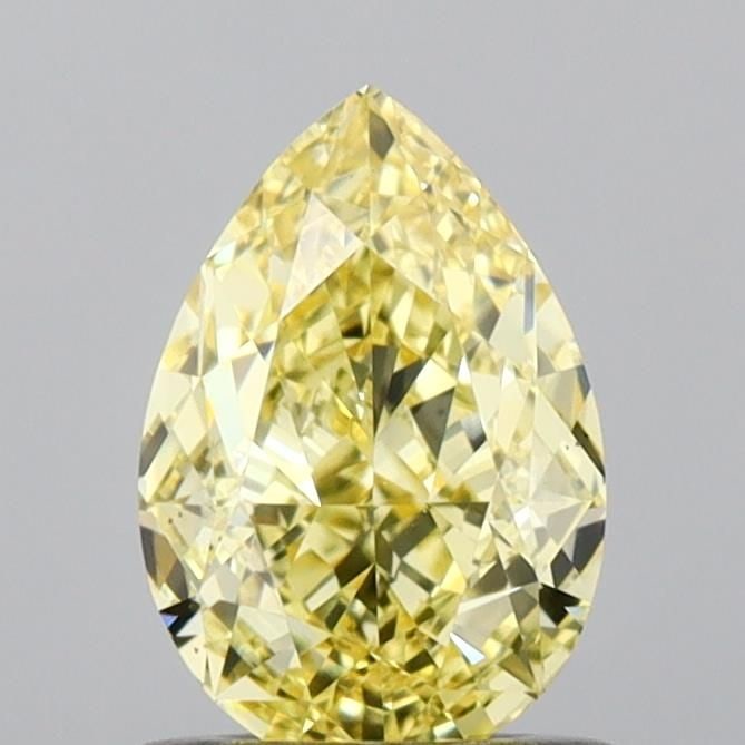 Loose Diamond - PEAR 1.03ct Fancy Intense Yellow VS2: Loose Diamond - PEAR 1.03ct Fancy Intense Yellow VS2 Source: This is a real non-mined Diamond that has been grown in a lab Shape: PEAR Carats: 1.03 Color: Fancy Intense Yellow Certification: IGI Video