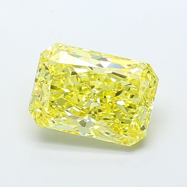 Loose Diamond - RADIANT 3.05ct Fancy Vivid Yellow VS1: Loose Diamond - RADIANT 3.05ct Fancy Vivid Yellow VS1 Source: This is a real non-mined Diamond that has been grown in a lab Shape: RADIANT Carats: 3.05 Color: Fancy Vivid Yellow Certification: IGI