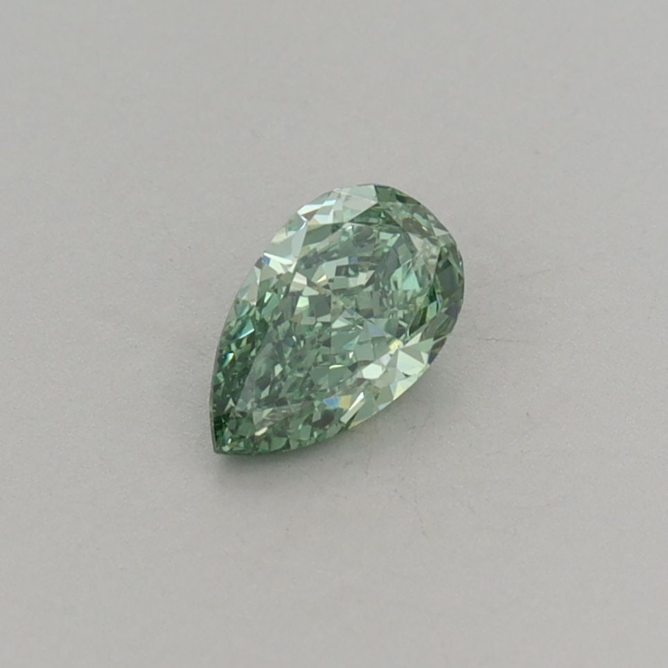 Loose Diamond - PEAR 0.47ct Fancy Vivid Green VVS2 (1 of 1)