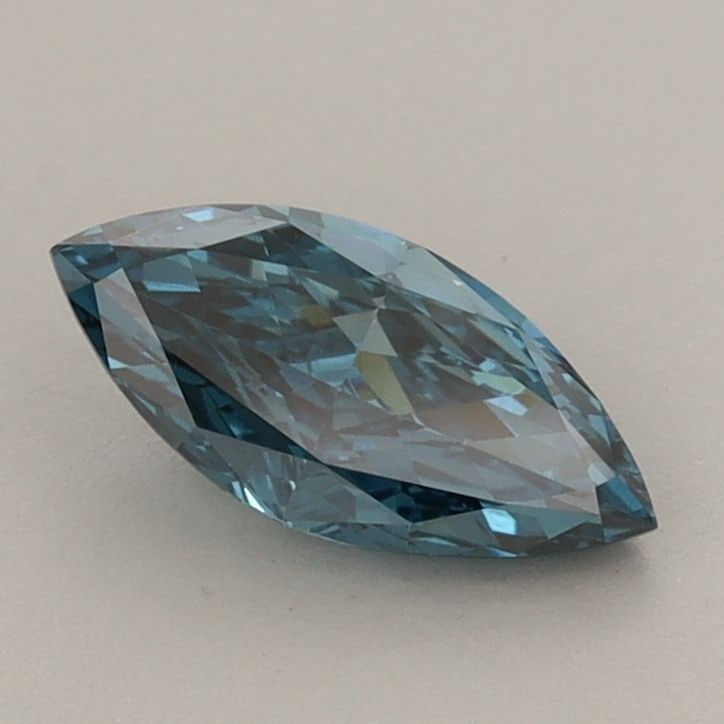 Loose Diamond - MARQUISE 0.8ct Fancy Vivid Blue VS1 (1 of 1)