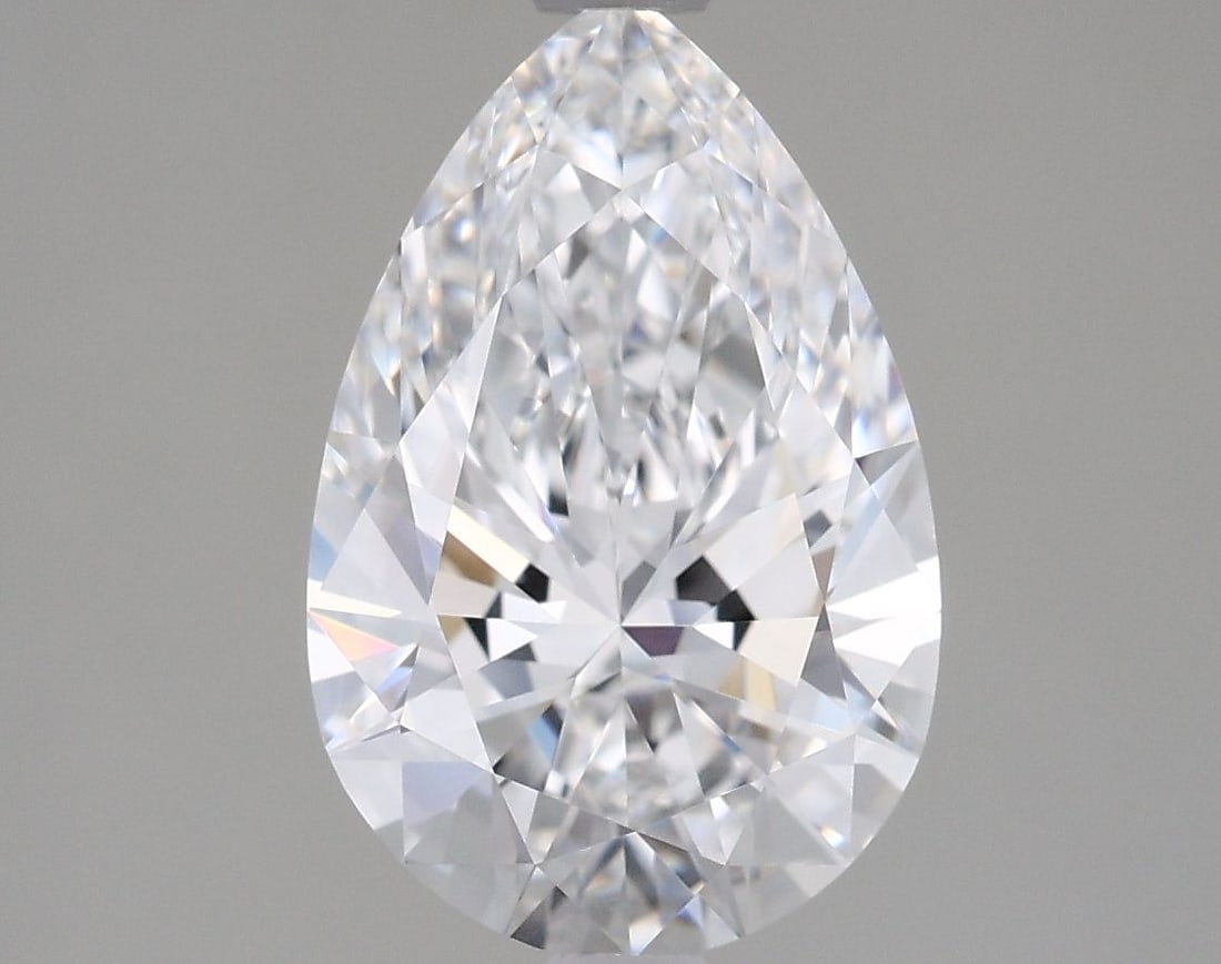 Loose Diamond - PEAR 1.8ct D VVS2: Loose Diamond - PEAR 1.8ct D VVS2 Source: This is a real non-mined Diamond that has been grown in a lab Shape: PEAR Carats: 1.8 Color: D Clarity: VVS2 Certification: IGI Video: