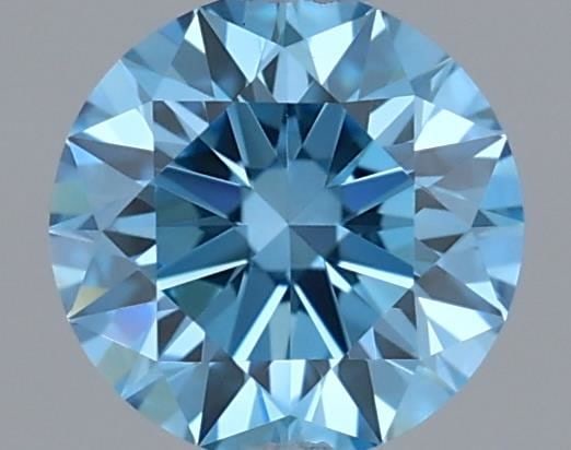 Ideal Loose Diamond - ROUND 0.3ct Fancy Vivid Blue VVS2: Ideal Loose Diamond - ROUND 0.3ct Fancy Vivid Blue VVS2 Source: This is a real non-mined Diamond that has been grown in a lab Shape: ROUND Carats: 0.3 Color: Fancy Vivid Blue Certification: IGI