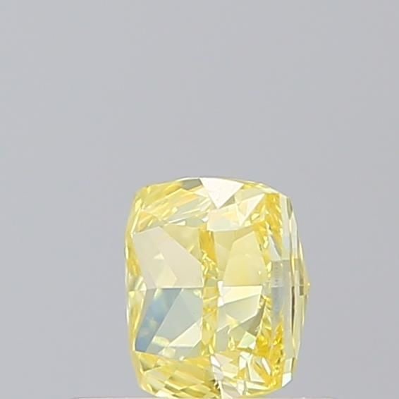 Loose Diamond - CUSHION BRILLIANT 0.52ct Fancy Intense Yellow VS1 (1 of 1)