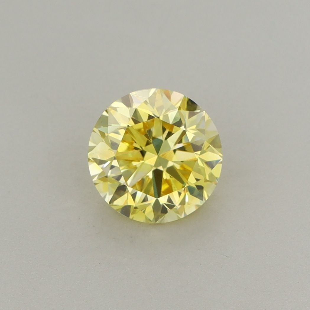 Loose Diamond - ROUND 1.0ct Fancy Intense Yellow VS1: Loose Diamond - ROUND 1.0ct Fancy Intense Yellow VS1 Source: This is a real non-mined Diamond that has been grown in a lab Shape: ROUND Carats: 1.0 Color: Fancy Intense Yellow Certification: IGI Video