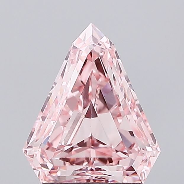 Loose Diamond - HEPTAGONAL 1.72ct Fancy Vivid Pink VS1 (1 of 1)