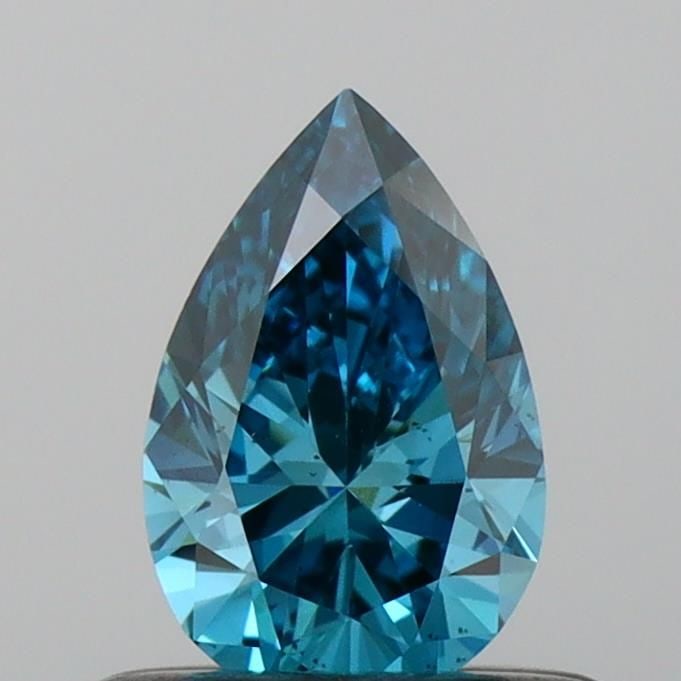 Loose Diamond - PEAR 0.45ct Fancy Vivid Blue VS2 (1 of 1)