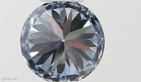 Ideal Loose Diamond - ROUND 0.31ct Fancy Vivid Blue VS1: Ideal Loose Diamond - ROUND 0.31ct Fancy Vivid Blue VS1 Source: This is a real non-mined Diamond that has been grown in a lab Shape: ROUND Carats: 0.31 Color: Fancy Vivid Blue Certification: IGI