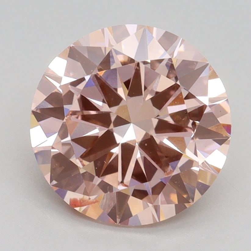 Loose Diamond - ROUND 2.48ct Fancy Intense Pink SI1 (1 of 1)