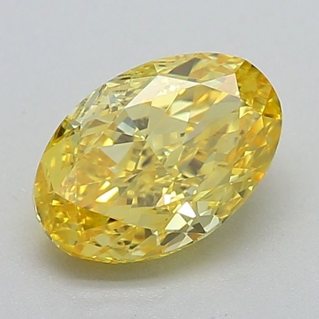 Loose Diamond - OVAL 0.81ct Fancy Vivid Yellow VVS1 (1 of 1)