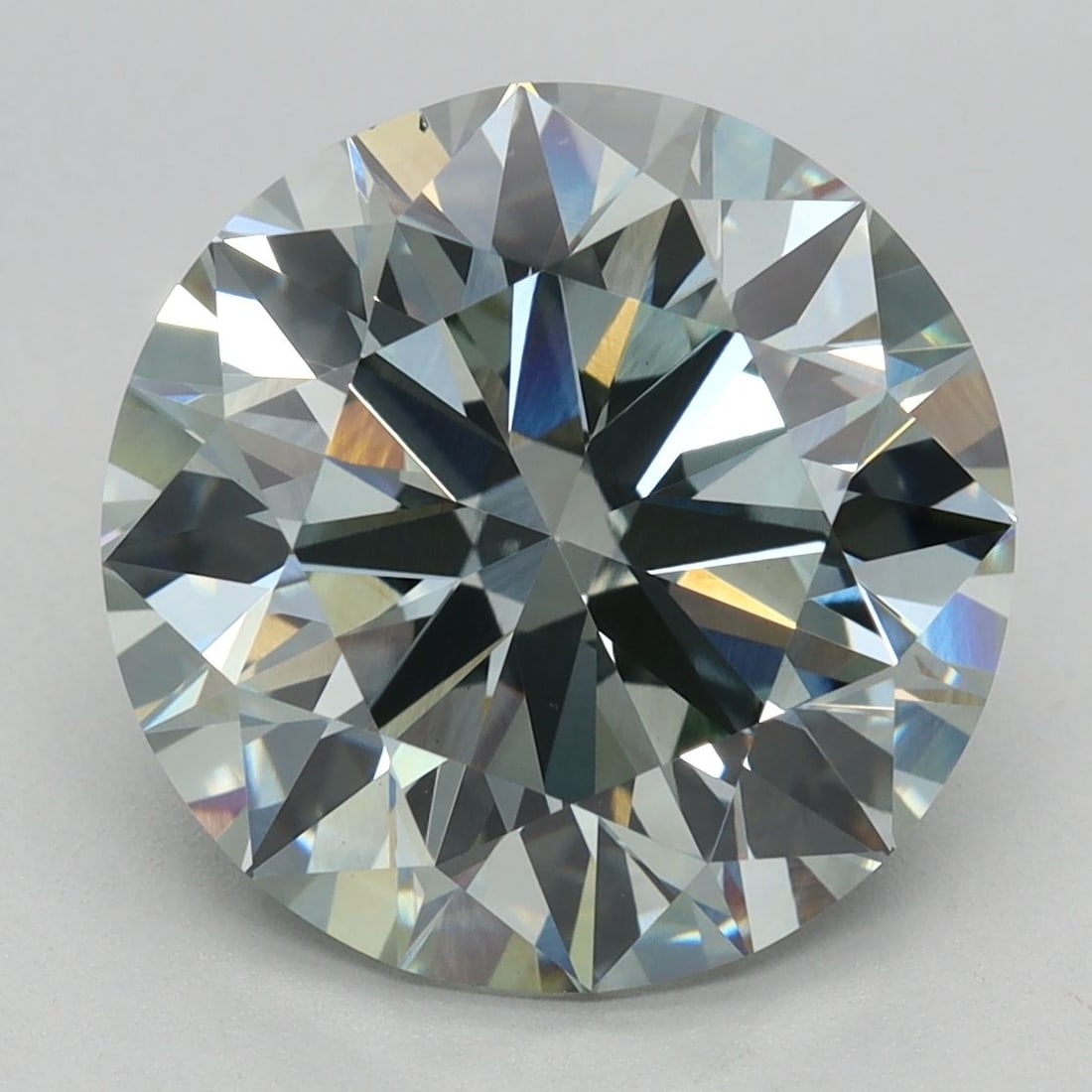 Ideal Loose Diamond - ROUND 5.01ct Fancy Green VS1 (1 of 1)