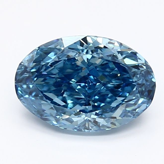 Loose Diamond - OVAL 1.49ct Fancy Vivid Blue VS1 (1 of 1)