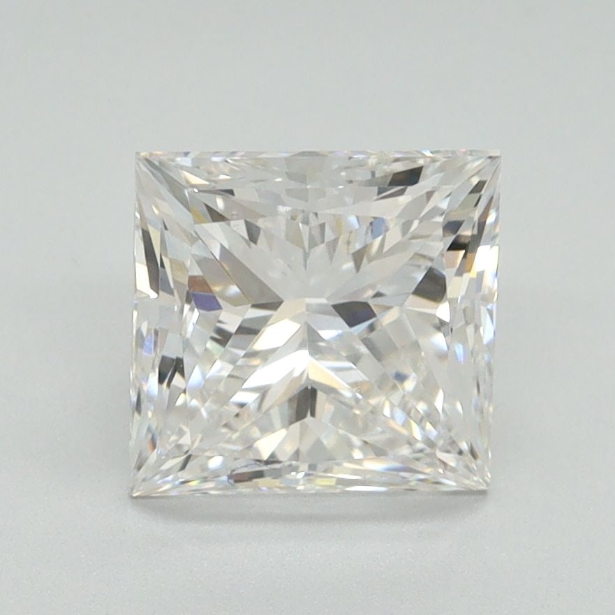 Loose Diamond - PRINCESS 2.01ct F VS1: Loose Diamond - PRINCESS 2.01ct F VS1 Source: This is a real non-mined Diamond that has been grown in a lab Shape: PRINCESS Carats: 2.01 Color: F Clarity: VS1 Certification: NONE Video: