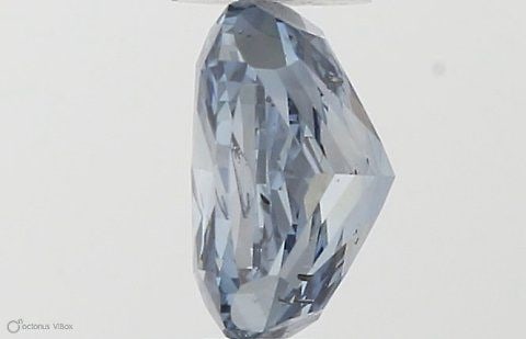 Loose Diamond - CUSHION MODIFIED 0.54ct Fancy Vivid Blue I1 (1 of 1)