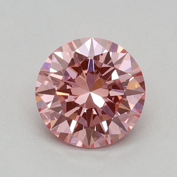 Loose Diamond - ROUND 0.36ct Fancy Vivid Pink VS1 (1 of 1)