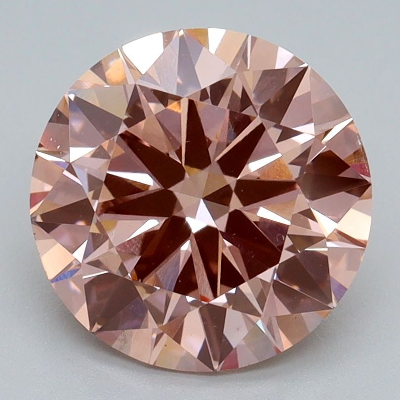 Loose Diamond - ROUND 3.0ct Fancy Intense Pink VS2: Loose Diamond - ROUND 3.0ct Fancy Intense Pink VS2 Source: This is a real non-mined Diamond that has been grown in a lab Shape: ROUND Carats: 3.0 Color: Fancy Intense Pink Certification: IGI Video: