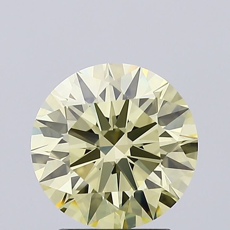Ideal Loose Diamond - ROUND 2.01ct Fancy Intense Yellow VVS1: Ideal Loose Diamond - ROUND 2.01ct Fancy Intense Yellow VVS1 Source: This is a real non-mined Diamond that has been grown in a lab Shape: ROUND Carats: 2.01 Color: Fancy Intense Yellow