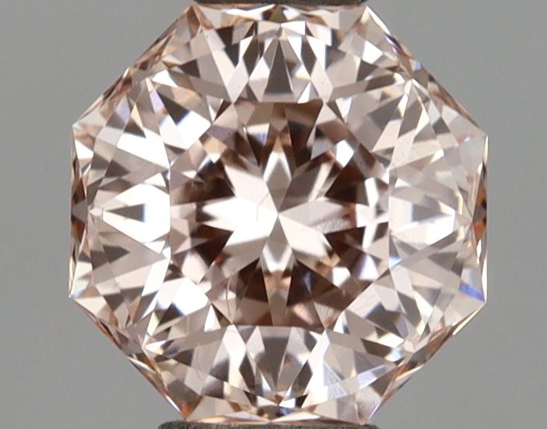 Loose Diamond - OCTAGONAL 1.1ct Fancy Pink VS2: Loose Diamond - OCTAGONAL 1.1ct Fancy Pink VS2 Source: This is a real non-mined Diamond that has been grown in a lab Shape: OCTAGONAL Carats: 1.1 Color: Fancy Pink Certification: IGI Video: Video
