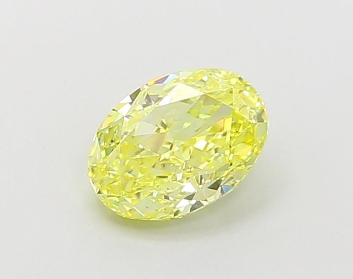 Loose Diamond - OVAL 1.08ct Fancy Intense Yellow VS1: Loose Diamond - OVAL 1.08ct Fancy Intense Yellow VS1 Source: This is a real non-mined Diamond that has been grown in a lab Shape: OVAL Carats: 1.08 Color: Fancy Intense Yellow Certification: IGI
