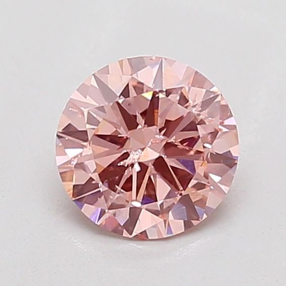 Loose Diamond - ROUND 0.76ct Fancy Vivid Pink I1: Loose Diamond - ROUND 0.76ct Fancy Vivid Pink I1 Source: This is a real non-mined Diamond that has been grown in a lab Shape: ROUND Carats: 0.76 Color: Fancy Vivid Pink Certification: NONE The