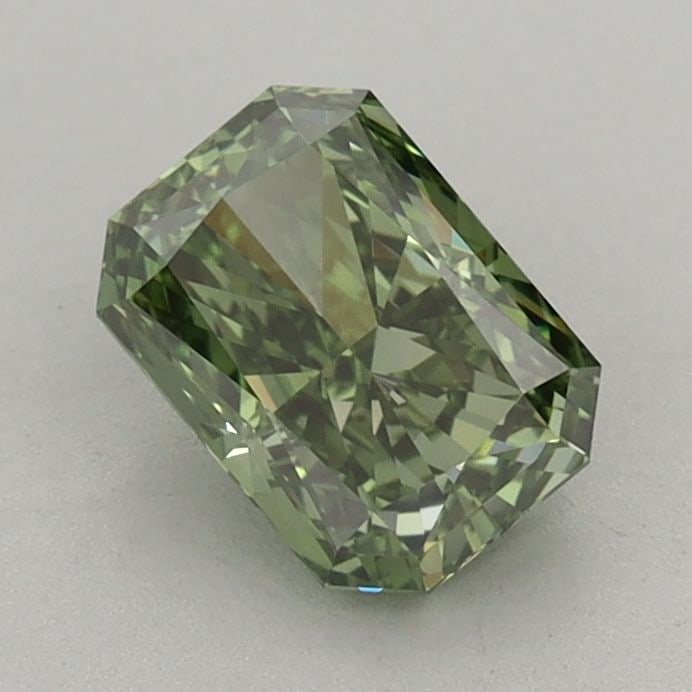 Loose Diamond - RADIANT 1.11ct Fancy Vivid Green VVS2 (1 of 1)