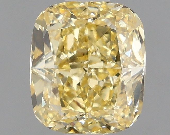Loose Diamond - CUSHION MODIFIED 1.08ct Fancy Intense Yellow VVS2 (1 of 1)