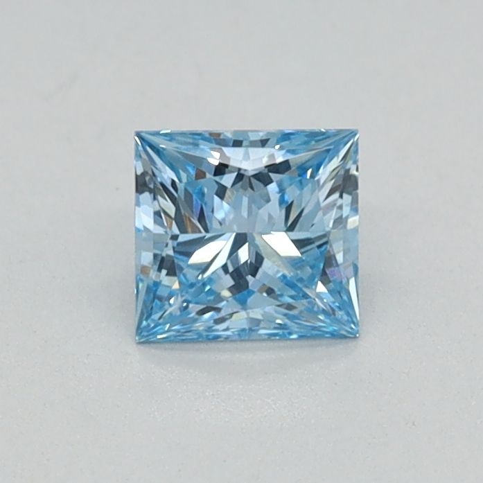 Loose Diamond - PRINCESS 0.31ct Fancy Vivid Blue VS1 (1 of 1)