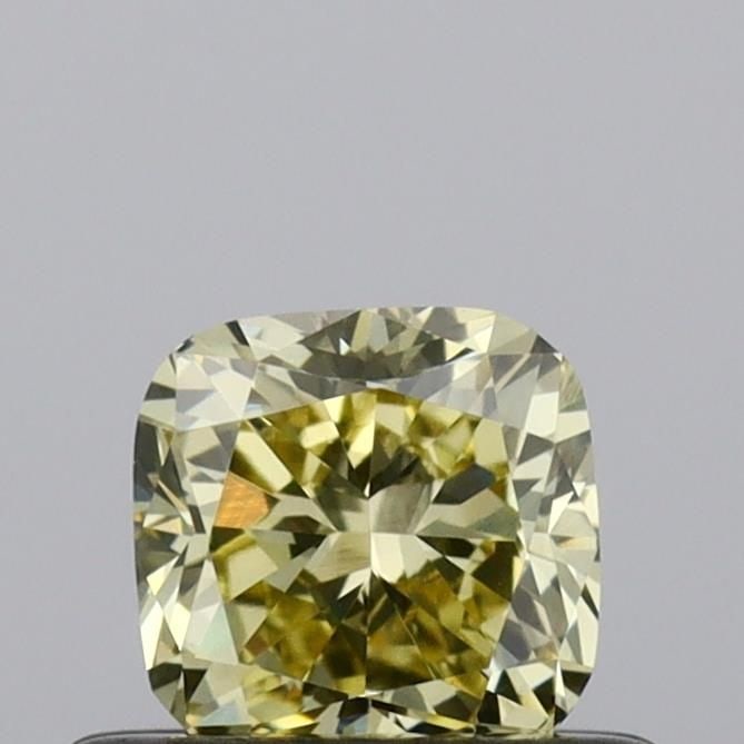 Loose Diamond - CUSHION BRILLIANT 0.55ct Fancy Intense Yellow VS1 (1 of 1)