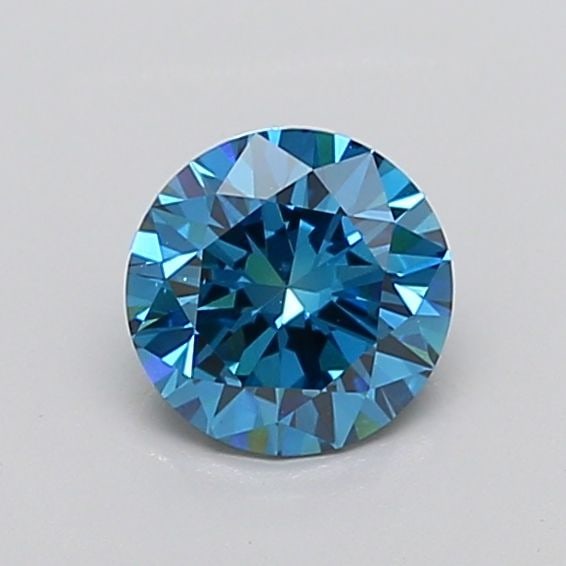 Loose Diamond - ROUND 1.27ct Fancy Vivid Blue VS1 (1 of 1)