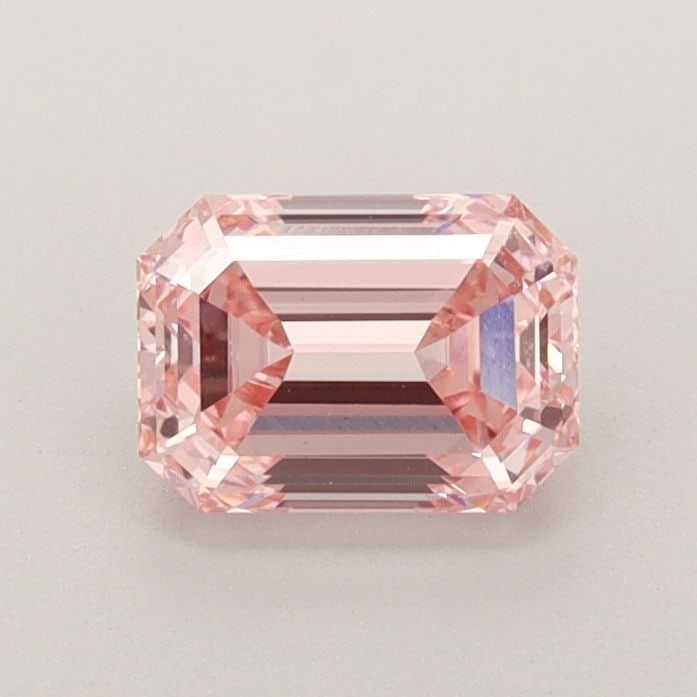 Loose Diamond - EMERALD 0.93ct Fancy Intense Pink VS1 (1 of 1)