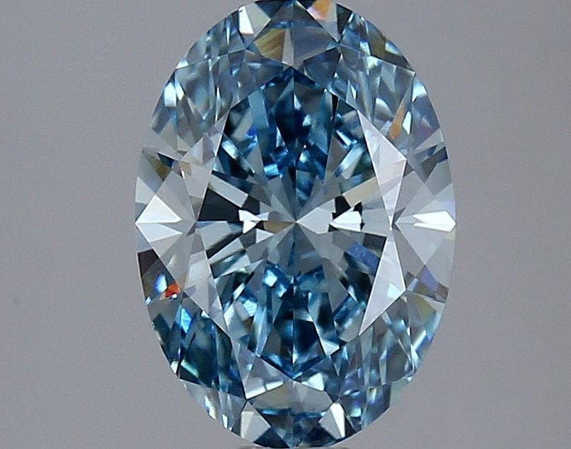 Loose Diamond - OVAL 2.24ct Fancy Vivid Blue VS1 (1 of 1)
