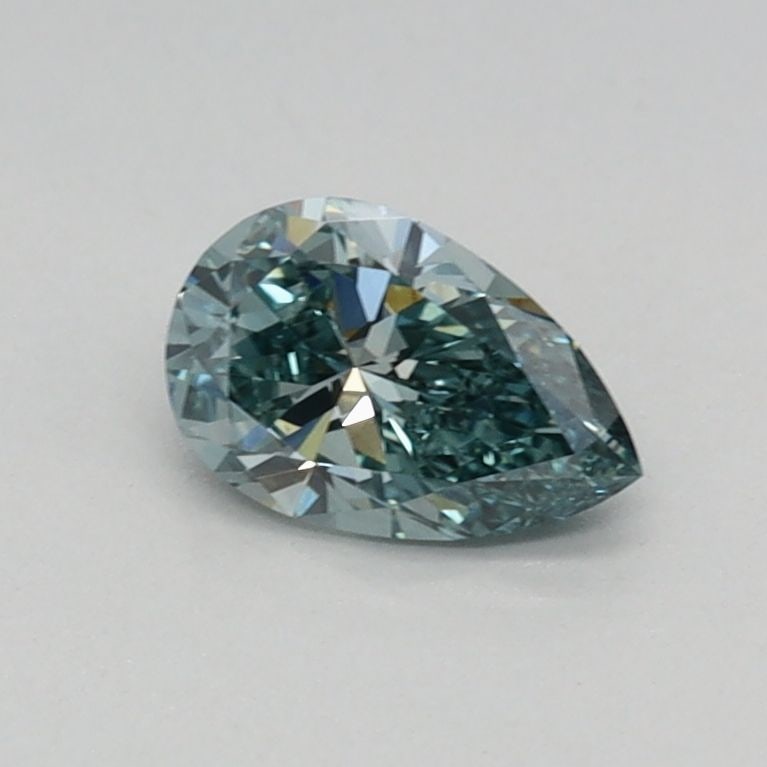 Loose Diamond - PEAR 0.34ct Fancy Vivid Green VVS2 (1 of 1)