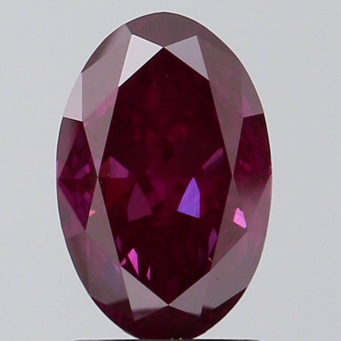 Loose Diamond - OVAL 2.5ct Fancy Deep Pink VVS2: Loose Diamond - OVAL 2.5ct Fancy Deep Pink VVS2 Source: This is a real non-mined Diamond that has been grown in a lab Shape: OVAL Carats: 2.5 Color: Fancy Deep Pink Certification: NONE Video: