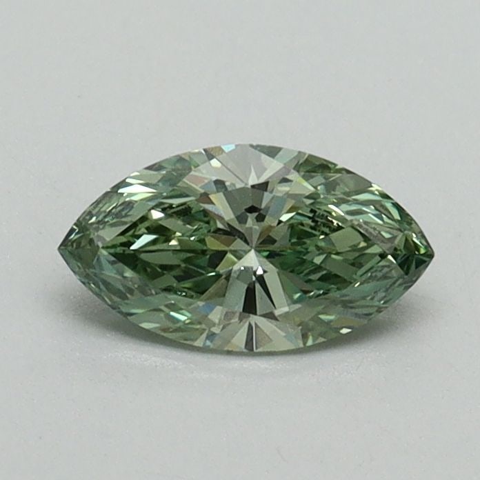 Loose Diamond - MARQUISE 0.41ct Fancy Vivid Green VVS2: Loose Diamond - MARQUISE 0.41ct Fancy Vivid Green VVS2 Source: This is a real non-mined Diamond that has been grown in a lab Shape: MARQUISE Carats: 0.41 Color: Fancy Vivid Green Certification: IGI