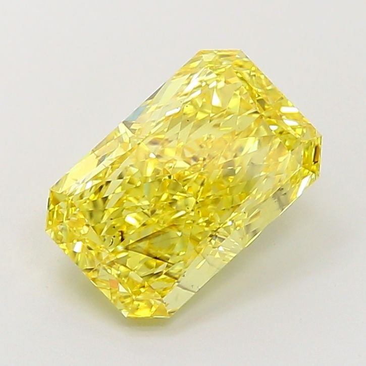Loose Diamond - RADIANT 4.09ct Fancy Vivid Yellow SI1 (1 of 1)