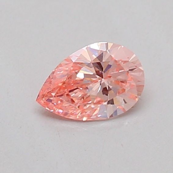 Loose Diamond - PEAR 0.18ct Fancy Vivid Pink VS1: Loose Diamond - PEAR 0.18ct Fancy Vivid Pink VS1 Source: This is a real non-mined Diamond that has been grown in a lab Shape: PEAR Carats: 0.18 Color: Fancy Vivid Pink Certification: IGI Video: