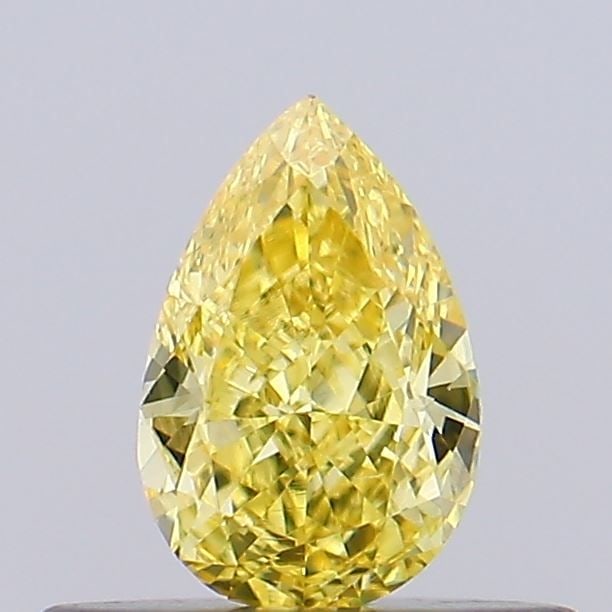 Loose Diamond - PEAR 0.3ct Fancy Intense Yellow VVS2 (1 of 1)