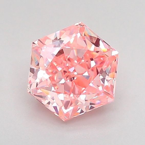 Loose Diamond - HEXAGONAL 0.98ct Fancy Vivid Pink VVS2 (1 of 1)