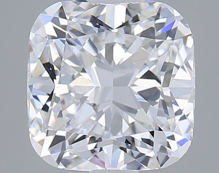 Loose Diamond - CUSHION MODIFIED 2.11ct D VVS1: Loose Diamond - CUSHION MODIFIED 2.11ct D VVS1 Source: This is a real non-mined Diamond that has been grown in a lab Shape: CUSHION MODIFIED Carats: 2.11 Color: D Clarity: VVS1 Certification: IGI Vide