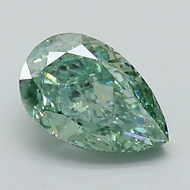 Loose Diamond - PEAR 1.02ct Fancy Vivid Green VVS2 (1 of 1)