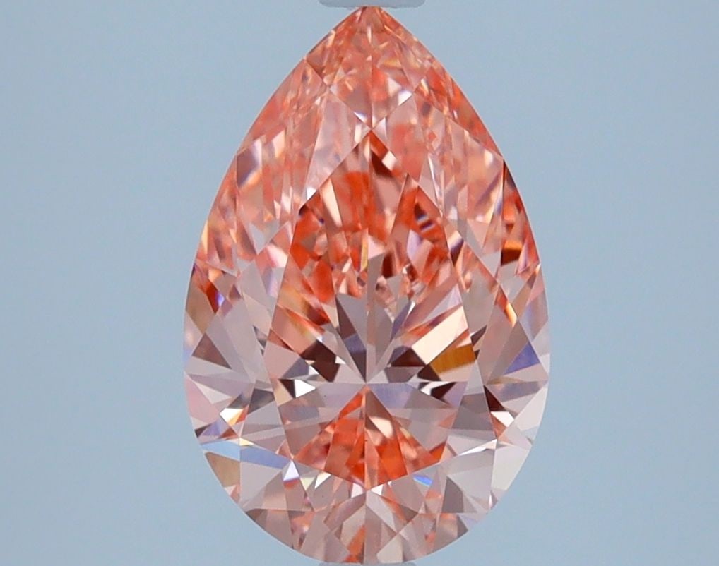 Loose Diamond - PEAR 2.04ct Fancy Intense Brownish Pink VS1: Loose Diamond - PEAR 2.04ct Fancy Intense Brownish Pink VS1 Source: This is a real non-mined Diamond that has been grown in a lab Shape: PEAR Carats: 2.04 Color: Fancy Intense Brownish Pink