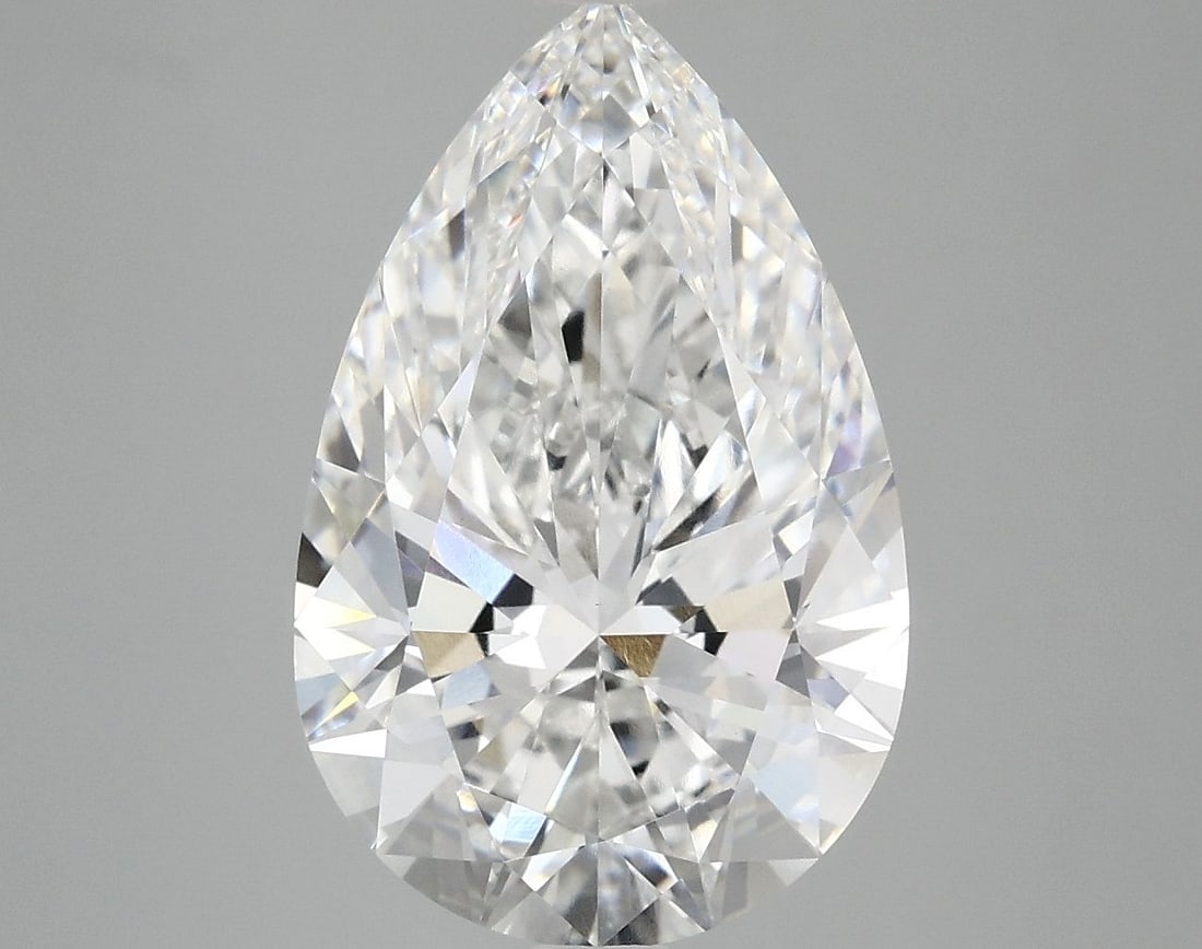 Loose Diamond - PEAR 5.09ct E VVS2: Loose Diamond - PEAR 5.09ct E VVS2 Source: This is a real non-mined Diamond that has been grown in a lab Shape: PEAR Carats: 5.09 Color: E Clarity: VVS2 Certification: IGI Video: