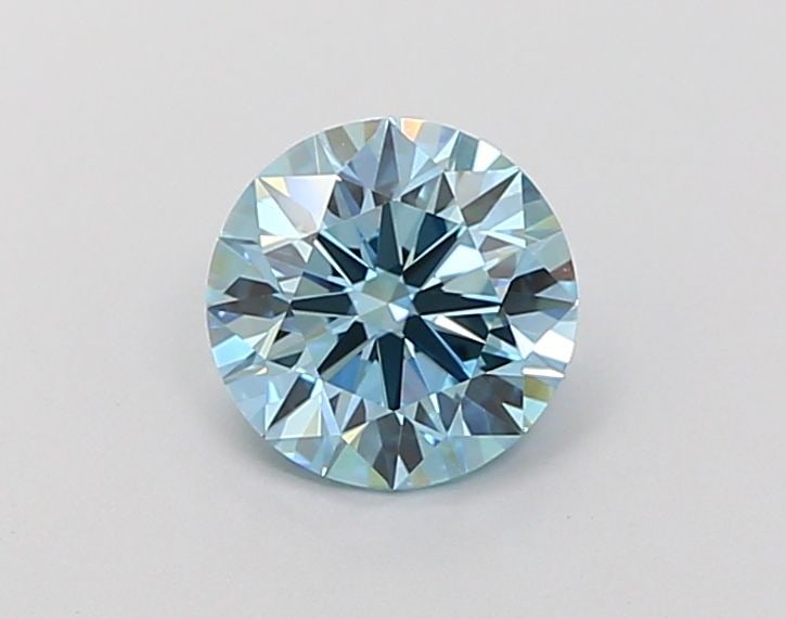 Ideal Loose Diamond - ROUND 1.08ct Fancy Vivid Blue VVS2: Ideal Loose Diamond - ROUND 1.08ct Fancy Vivid Blue VVS2 Source: This is a real non-mined Diamond that has been grown in a lab Shape: ROUND Carats: 1.08 Color: Fancy Vivid Blue Certification: IGI Vide