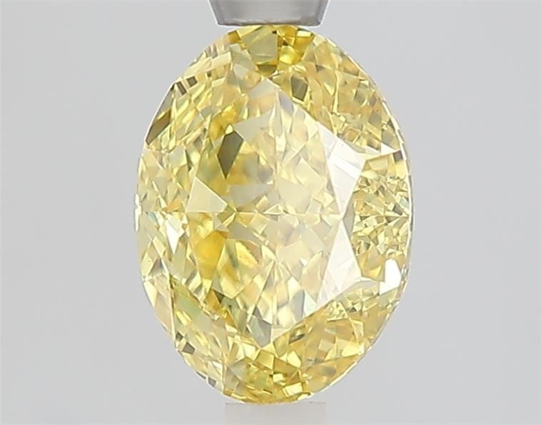 Loose Diamond - OVAL 1.6ct Fancy Vivid Yellow VVS2: Loose Diamond - OVAL 1.6ct Fancy Vivid Yellow VVS2 Source: This is a real non-mined Diamond that has been grown in a lab Shape: OVAL Carats: 1.6 Color: Fancy Vivid Yellow Certification: IGI Video:
