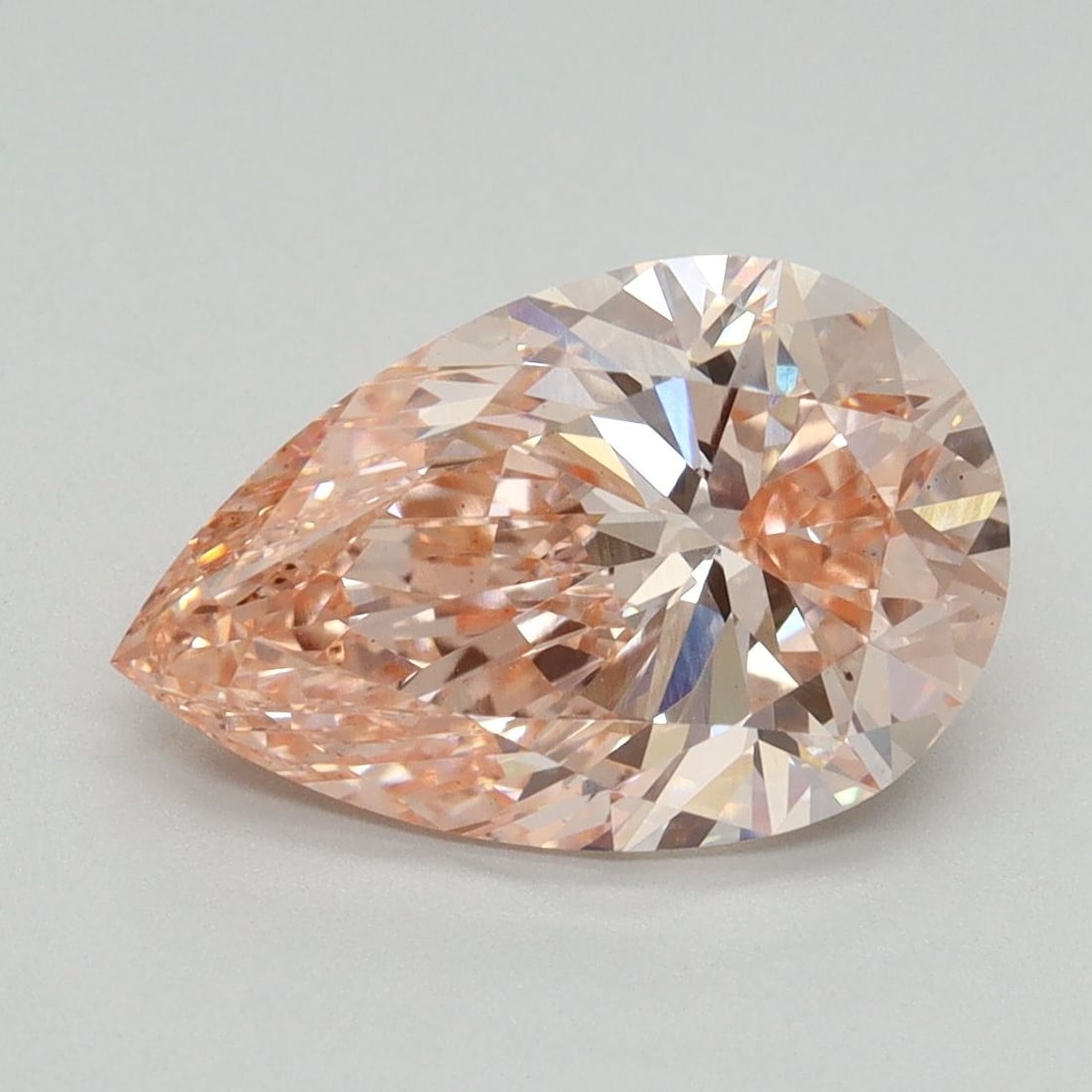 Loose Diamond - PEAR 3.04ct Fancy Vivid Pink VS1: Loose Diamond - PEAR 3.04ct Fancy Vivid Pink VS1 Source: This is a real non-mined Diamond that has been grown in a lab Shape: PEAR Carats: 3.04 Color: Fancy Vivid Pink Certification: IGI Video:
