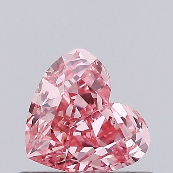 Loose Diamond - HEART 0.36ct Fancy Vivid Pink VVS2: Loose Diamond - HEART 0.36ct Fancy Vivid Pink VVS2 Source: This is a real non-mined Diamond that has been grown in a lab Shape: HEART Carats: 0.36 Color: Fancy Vivid Pink Certification: IGI Video: