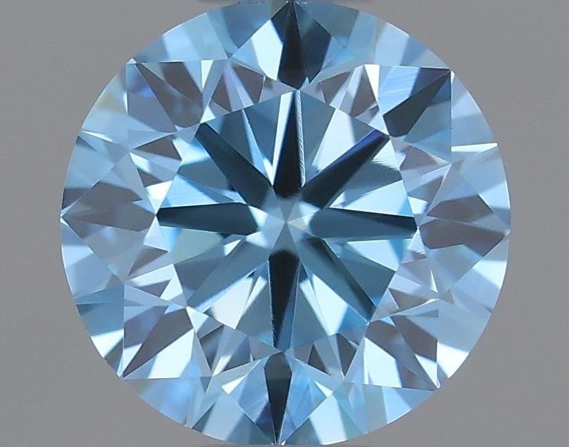 Loose Diamond - ROUND 0.55ct Fancy Vivid Blue VVS2 (1 of 1)