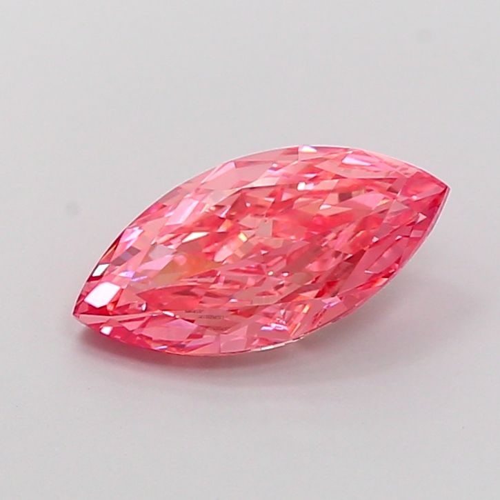 Loose Diamond - MARQUISE 2.2ct Fancy Vivid Pink VVS2: Loose Diamond - MARQUISE 2.2ct Fancy Vivid Pink VVS2 Source: This is a real non-mined Diamond that has been grown in a lab Shape: MARQUISE Carats: 2.2 Color: Fancy Vivid Pink Certification: IGI