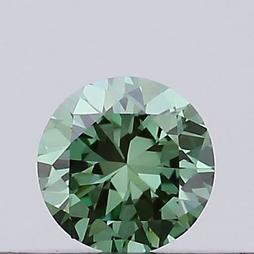 Loose Diamond - ROUND 0.16ct Fancy Vivid Green VS1: Loose Diamond - ROUND 0.16ct Fancy Vivid Green VS1 Source: This is a real non-mined Diamond that has been grown in a lab Shape: ROUND Carats: 0.16 Color: Fancy Vivid Green Certification: IGI Video:
