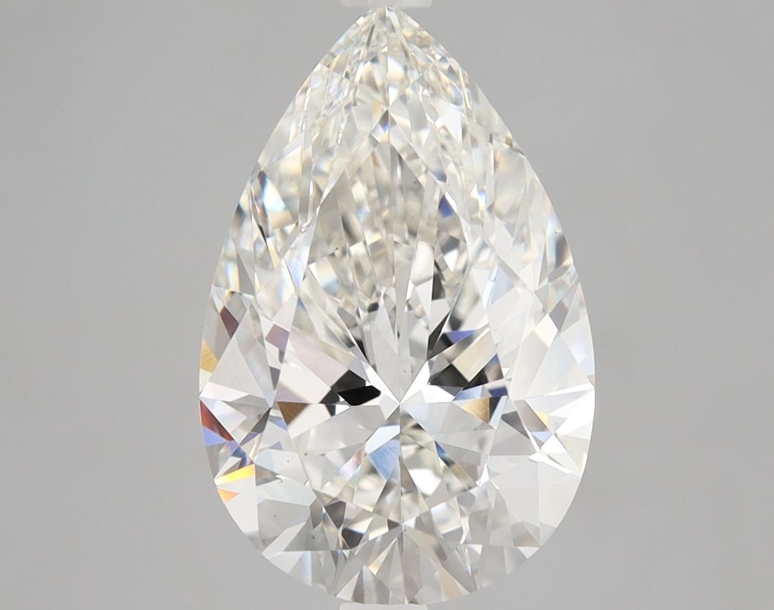 Loose Diamond - PEAR 4.28ct H VS1 (1 of 1)