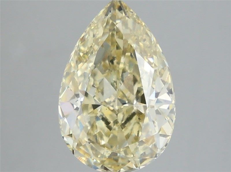 Loose Diamond - PEAR 3.02ct Fancy Light Yellow VS2: Loose Diamond - PEAR 3.02ct Fancy Light Yellow VS2 Source: This is a real non-mined Diamond that has been grown in a lab Shape: PEAR Carats: 3.02 Color: Fancy Light Yellow Certification: IGI Video: